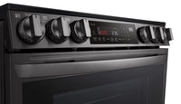 LG 6.3 Cu. Ft. Smart Front-Control Electric Range with Air Fry - LSEL6335D | Cuisinière électrique intelligente LG de 6,3 pi3 avec commandes à l’avant et AirFry - LSEL6335D | LSEL635D