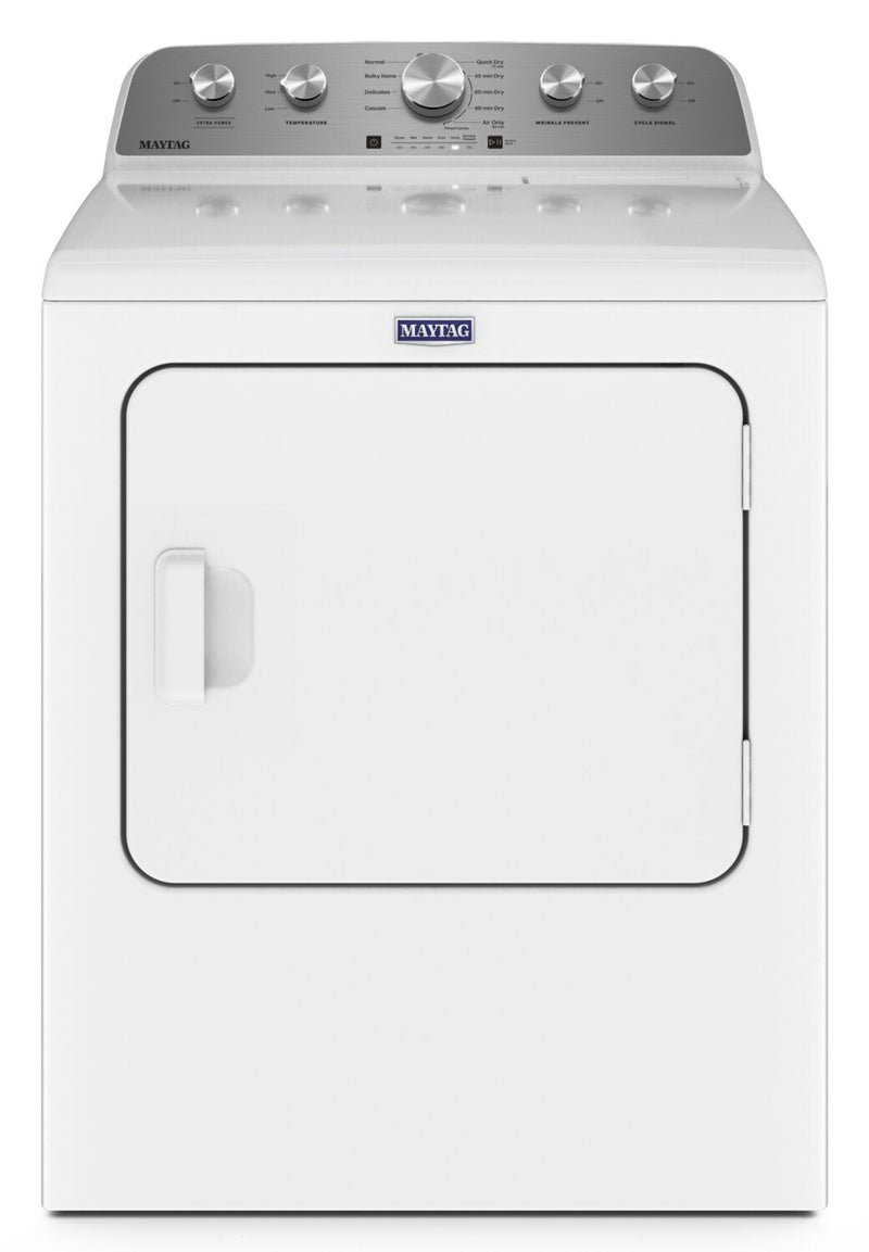 Maytag 7 Cu. Ft. Electric Dryer with Extra Power - YMED5030MW | Sécheuse électrique Maytag de 7 pi3 avec bouton Extra Power - YMED5030MW | YMED503W