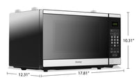 Danby 0.7 Cu. Ft. Space-Saving Under-the-Cupboard Microwave - DDMW007501G1 | Four à micro-ondes sous l'armoire Danby de 0,7 pi3 peu encombrant - DDMW007501G1 | DDMW0075
