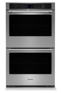 Maytag 10 Cu. Ft. Double Wall Oven with Air Fry and Basket - MOED6030LZ  | Four mural double Maytag de 10 pi3 avec friture à air et panier - MOED6030LZ  | MOED603Z