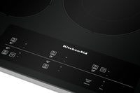KitchenAid 30" Electric Cooktop with Touch-Activated Controls - KCES950KSS  | Surface de cuisson électrique KitchenAid de 30 po avec commandes tactiles - KCES950KSS  | KCES90KS