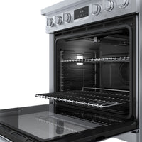 Bosch 800 Series 3.7 Cu. Ft. Industrial-Style Freestanding Gas Range - HGS8055UC | Cuisinière à gaz amovible Bosch de série 800 de 3,7 pi3 de style industriel - HGS8055UC | HGS8055U