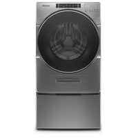 Whirlpool 5.8 Cu. Ft. Front-Load Washer with Load & Go™ XL Dispenser - WFW8620HC - Washer in Chrome Shadow