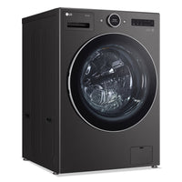 LG 5.8 Cu. Ft. Smart Front-Load Washer with AI DD™ 2.0 - WM6700HBA | Laveuse LG à chargement frontal de 5,8 pi³ avec technologie DDMC IA 2.0 - WM6700HBA | WM6700HB