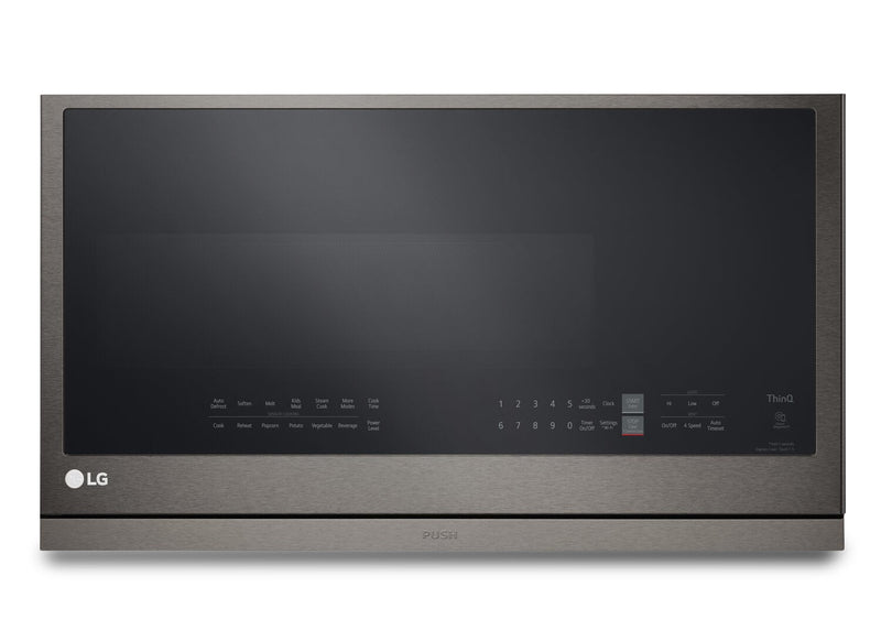 LG 2.1 Cu. Ft. Smart Over-the-Range Microwave with ExtendaVent™ - MVEL2137D | Four à micro-ondes à hotte intégrée intelligent LG de 2,1 pi³ avec ExtendaVentMC - MVEL2137D | MVEL213D