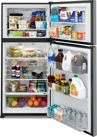 Frigidaire 20 Cu. Ft. Top-Freezer Refrigerator - FFTR2045VS | Réfrigérateur Frigidaire de 20 pi³ à congélateur supérieur - FFTR2045VS | FFTR20VS