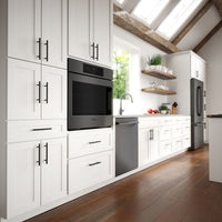 Bosch 4.6 Cu. Ft. 800 Series Smart Single Wall Oven with SideOpening Door - HBL8444LUC | Four mural simple intelligent Bosch série 800 de 4,6 pi3 à porte à ouverture latérale - HBL8444LUC | HBL844LU