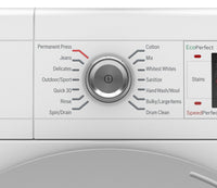 Bosch 500 Series Compact 2.2 Cu. Ft. Washer and 4.0 Cu. Ft. Heat Pump Dryer | Laveuse compacte de 2,2 pi³ et sécheuse de 4,0 pi³ série 500 avec pompe à chaleur Bosch  | BHFL500L