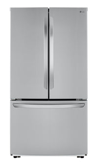LG 23 Cu. Ft. Counter-Depth French-Door Refrigerator - LFCC22426S  | Réfrigérateur LG de 23 pi³ à portes françaises de profondeur comptoir - LFCC22426S  | LFCC2242