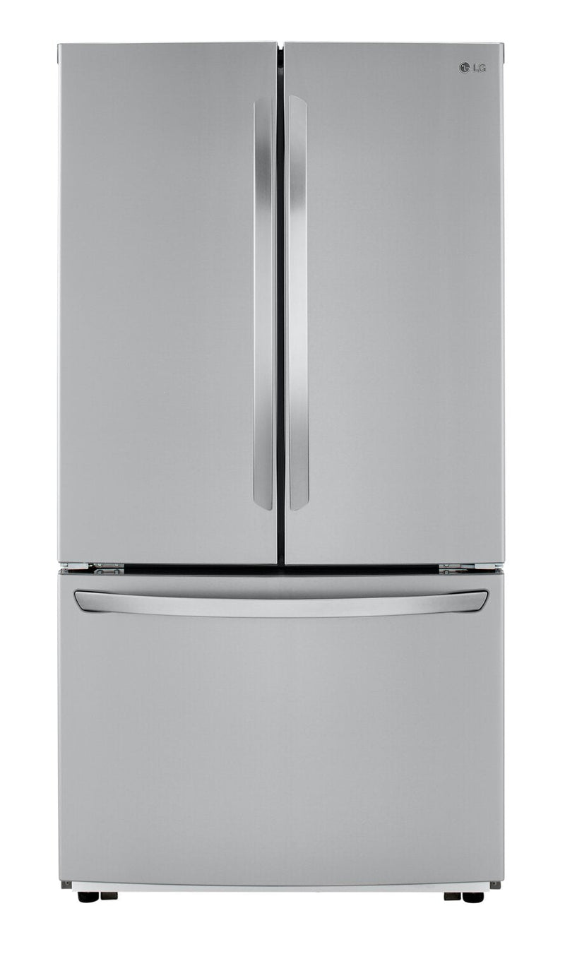 LG 23 Cu. Ft. Counter-Depth French-Door Refrigerator - LFCC22426S  | Réfrigérateur LG de 23 pi³ à portes françaises de profondeur comptoir - LFCC22426S  | LFCC2242