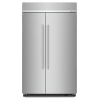 KitchenAid 30 Cu. Ft. Built-In Side-by-Side Refrigerator - KBSN708MPS | Réfrigérateur encastré KitchenAid de 30 pi³ à compartiments juxtaposés - KBSN708MPS | KBSN708S