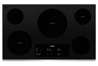 Whirlpool 36" Electric Ceramic Glass Cooktop - WCE97US6KS | Surface de cuisson électrique Whirlpool de 36 po en vitrocéramique - WCE97US6KS | WCE976KS