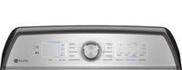 GE Profile 5.8 Cu. Ft. Top-Load Washer and 7.4 Cu. Ft. Electric Dryer - Diamond Grey | Laveuse à chargement par le haut de 5,8 pi3 et sécheuse électrique de 7,4 pi3 de GE Profile - gris diamant | GETL600G