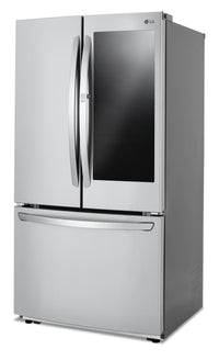 LG 23 Cu. Ft. InstaView™ Counter-Depth Refrigerator with Ice Maker - LFCC23596S | Réfrigérateur LG de 23 pi³ de profondeur comptoir avec hublot InstaViewMD et machine à glaçons - LFCC23596S | LFCC235S