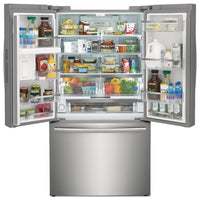 Frigidaire Gallery 23.3 Cu. Ft. Counter-Depth French-Door Refrigerator - GRFG2353AF | Réfrigérateur Frigidaire Gallery de 23,3 pi³ à portes françaises de profondeur comptoir - GRFG2353AF | GRFG235F
