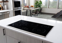 LG STUDIO 30" Radiant Electric Cooktop - LSCE305ST | Surface de cuisson électrique LG STUDIO de 30 po à éléments radiants - LSCE305ST | LSCE305B