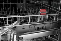 KitchenAid 39 dB Front-Control Dishwasher with Third Level Rack - KDFE204KBL - Dishwasher in Black