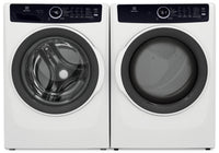 Electrolux 5.2 Cu. Ft. Front-Load Washer and 8 Cu. Ft. Electric Dryer - White | Laveuse à chargement frontal de 5,2 pi³ et sécheuse électrique de 8 pi³ de Electrolux – blanches | ELFL743W