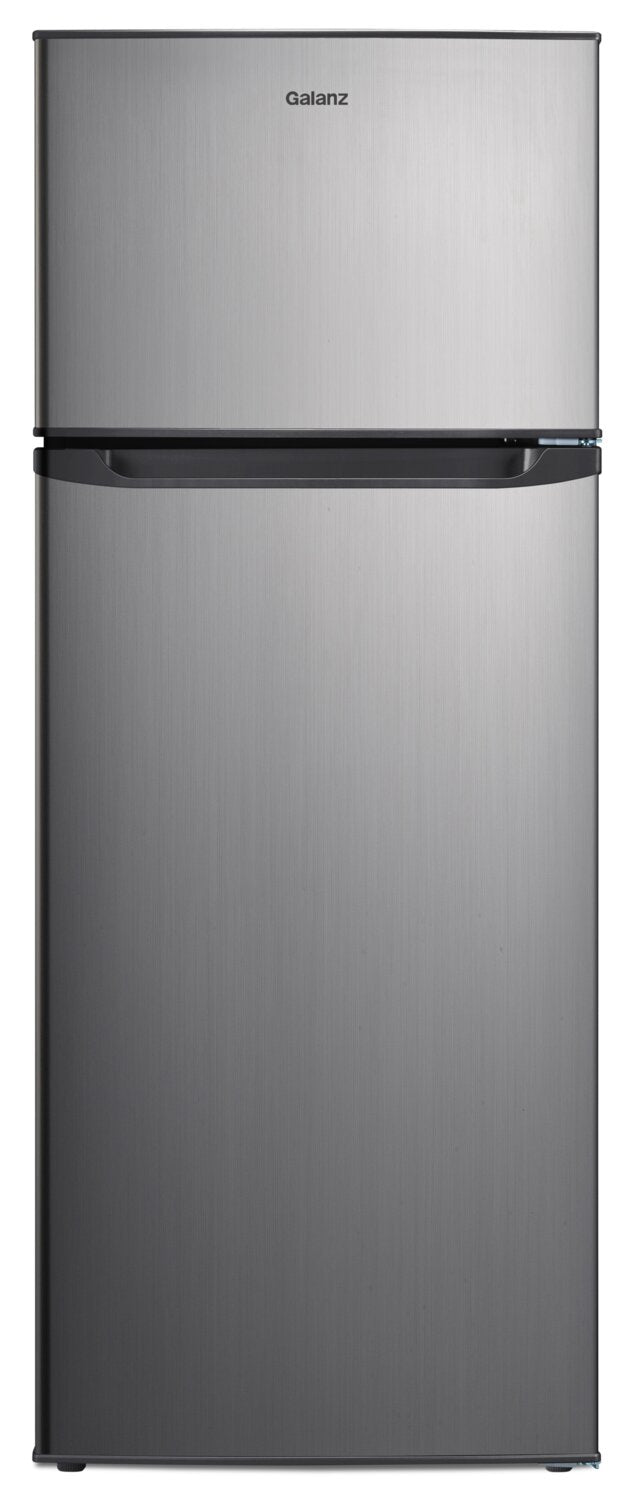Galanz 7.6 Cu. Ft. Compact Top-Freezer Refrigerator - GLR76TS1E  | Réfrigérateur Galanz compact de 7,6 pi3 à congélateur supérieur - GLR76TS1E  | GLR76TS1