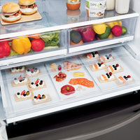 LG 28 Cu. Ft. French-Door Refrigerator with ThinQ® Technology - LRFS28XBD | Réfrigérateur LG 28 pi³ à portes françaises avec la technologie ThinQMD - LRFS28XBD | LRFS28XD