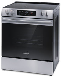 Frigidaire 5.3 Cu. Ft. Front-Control Electric Range - FCFE306CAS | Cuisinière électrique Frigidaire de 5,3 pi3 avec commandes à l’avant - FCFE306CAS | FCFE306S