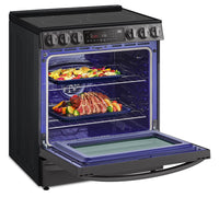 LG 6.3 Cu. Ft. Smart Electric Range with Air Fry and Sous Vide - LSEL6337D | Cuisinière intelligente électrique LG de 6,3 pi3 avec fonction AirFry et Air Sous Vide - LSEL6337D | LSEL637D