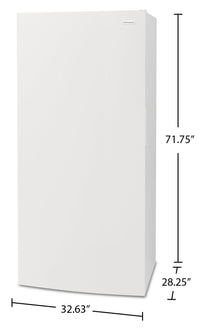 Frigidaire 20 Cu. Ft. Upright Freezer - FFUF2021AW | Congélateur vertical Frigidaire de 20 pi³ - FFUF2021AW | FFUF202W