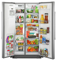 Maytag 21 Cu. Ft. Counter-Depth Side-by-Side Refrigerator - MSC21C6MFZ  | Réfrigérateur Maytag de 21 pi³ de profondeur comptoir à compartiments juxtaposés - MSC21C6MFZ  | MSC216FZ