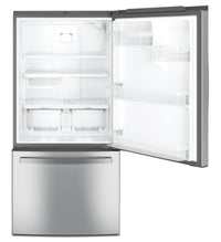 GE 24.8 Cu. Ft. Bottom-Freezer Refrigerator - GDE25EYKFS | Réfrigérateur GE de 24,8 pi³ à congélateur inférieur - GDE25EYKFS | GDE25EYS
