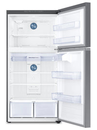 Samsung 21 Cu. Ft. Top-Freezer Refrigerator with Twin Cooling Plus™ - RT21M6213SR/AA | Réfrigérateur Samsung 21 pi3 à congélateur supérieur avec Twin Cooling PlusMD - RT21M6213SR/AA | RT21M62S