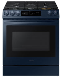 Samsung Bespoke 6 Cu. Ft. Gas Range with Air Fry - NX60A8711QN/AA | Cuisinière à gaz Bespoke Samsung de 6 pi3 avec friture à air chaud - NX60A8711QN/AA | NX60A8NS
