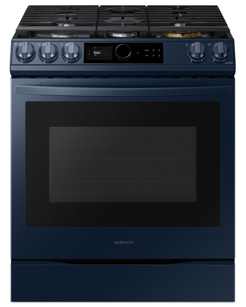 Samsung Bespoke 6 Cu. Ft. Gas Range with Air Fry - NX60A8711QN/AA | Cuisinière à gaz Bespoke Samsung de 6 pi3 avec friture à air chaud - NX60A8711QN/AA | NX60A8NS