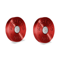 KitchenAid Commercial-Style Range Handle Medallion Kit - W11368841RE | Trousse de médaillon KitchenAid pour poignée de cuisinière de style commercial - W11368841RE | W11368RE