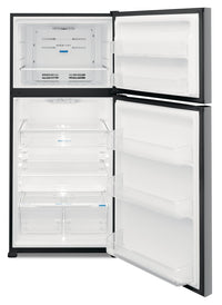 Frigidaire 20 Cu. Ft. Top-Freezer Refrigerator - FFTR2045VS | Réfrigérateur Frigidaire de 20 pi³ à congélateur supérieur - FFTR2045VS | FFTR20VS