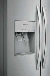 Frigidaire 25.6 Cu. Ft. Side-by-Side Refrigerator - FRSS2623AS | Réfrigérateur Frigidaire de 25,6 pi³ à compartiments juxtaposés - FRSS2623AS | FRSS262S