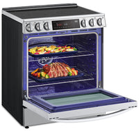 LG 6.3 Cu. Ft. Front-Control Electric Range with Air Fry - LSEL6335F | Cuisinière électrique LG de 6,3 pi3 avec commandes à l’avant et AirFry - LSEL6335F | LSEL635F