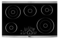 LG STUDIO 30" Radiant Electric Cooktop - LSCE305ST | Surface de cuisson électrique LG STUDIO de 30 po à éléments radiants - LSCE305ST | LSCE305B