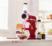 KitchenAid Food Grinder and Slicer/Shredder Attachment - KSM2VSGA | Accessoires broyeur d'aliments et bloc râpeur et éminceur pour aliments KitchenAid - KSM2VSGA  | KSM2VSGA