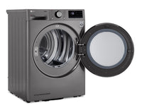 LG 4.2 Cu. Ft. Electric Heat Pump Dryer - DLHC1455P | Sécheuse électrique LG de 4,2 pi3 avec technologie Heat Pump - DLHC1455P | DLHC145P