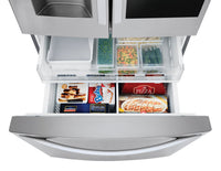 LG 28 Cu. Ft. French-Door Refrigerator with InstaView™ Door-in-Door® - LFXS28596S - Refrigerator in Smudge Resistant Stainless Steel