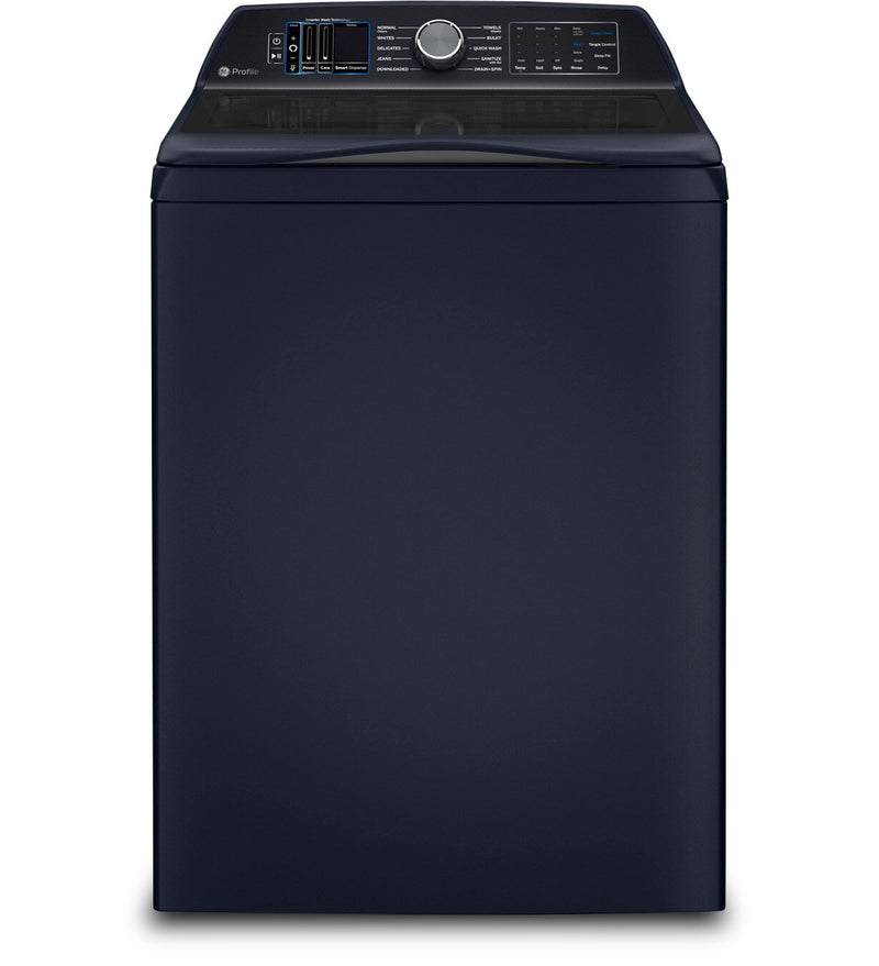 GE Profile 6.2 Cu. Ft. Top-Load Washer with Smarter Wash Technology - PTW900BPTRS | Laveuse GE Profile à chargement par le haut de 6,2 pi3 avec technologie de lavage plus intelligent  - PTW900BPTRS | PTW900RS
