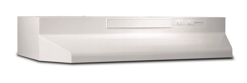 Broan BU2-Series 30" Under-Cabinet Range Hood - BU230WW | Hotte de cuisinière sous l'armoire Broan de série BU2 de 30 po - BU230WW | BU230WWH