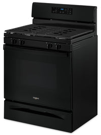 Whirlpool 5 Cu. Ft. Gas Range with Storage Drawer - WFG515S0MB | Cuisinière à gaz Whirlpool de 5 pi3 avec tiroir de rangement - WFG515S0MB | WFG515MB