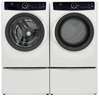 Electrolux 5.2 Cu. Ft. Front-Load Washer and 8 Cu. Ft. Gas Dryer - White | Laveuse à chargement frontal de 5,2 pi³ et sécheuse à gaz de 8 pi³ de Electrolux - blanches | ELFL743G