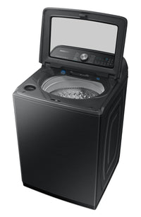 Samsung 6 Cu. Ft. Top-Load Washer with Steam Wash - WA52B7650AV/AC | Laveuse Samsung à chargement par le haut de 6 pi3 avec lavage à la vapeur - WA52B7650AV/ AC | WA52B76V
