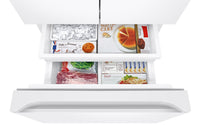 Samsung 22.1 Cu. Ft. French-Door Refrigerator - RF22A4111WW/AA | Réfrigérateur Samsung de 22,1 pi³ à portes françaises - RF22A4111WW/AA | RF22A41W