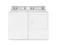 Huebsch 3.2 Cu. Ft. Top-Load Washer and 7 Cu. Ft. Electric Dryer - White | Laveuse à chargement par le haut de 3,2 pi3 et sécheuse électrique de 7 pi3 de Huebsch - blanches | HUTL5102