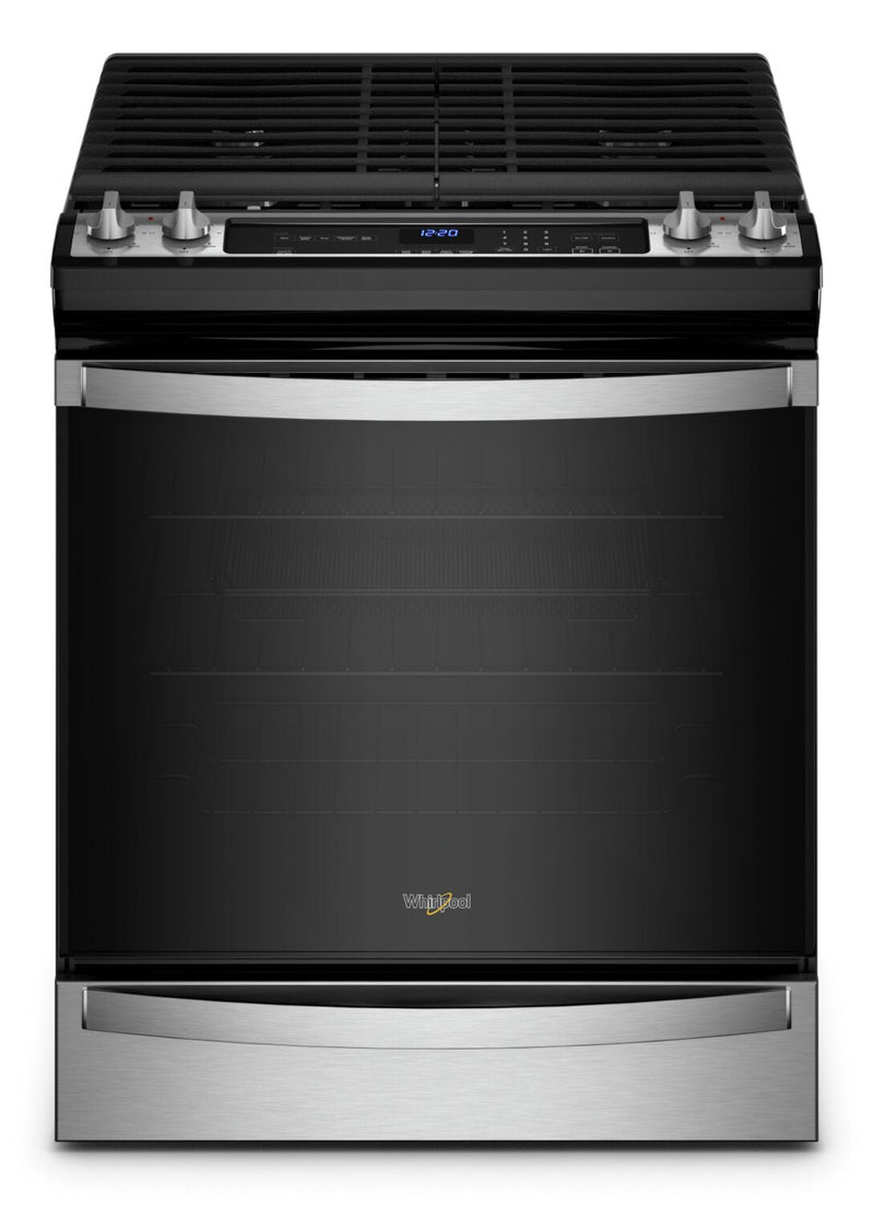 Whirlpool 5.8 Cu. Ft. Gas Range with 7-in-1 Air Fry Oven - WEG745H0LZ | Cuisinière à gaz Whirlpool de 5,8 pi3 avec option de friture à air 7 en 1 - WEG745H0LZ | WEG745LS