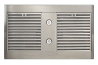 Venmar Ispira 36" Island Range Hood - ICB3I36SBS - Range Hood in Stainless Steel with Brushed Grey Glass 