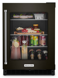 KitchenAid 5.2 Cu. Ft. Right-Opening Under-Counter Refrigerator - KURR314KBS | Réfrigérateur sous le comptoir KitchenAid de 5,2 pi³ avec ouverture vers la droite - KURR314KBS | KURR314B